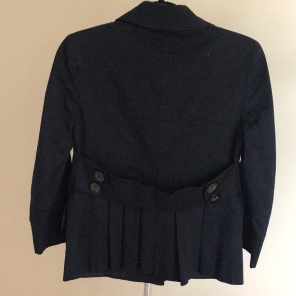 Helene Berman Short Military Pleat Back Mac - XS - Picture 4 of 5
